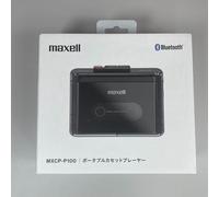 Maxell MXCP-P100BK Bluetooth Portable Cassette Player USB-C Black New