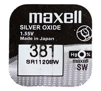 Maxell Silver Oxide 381 / SR1120SW Watch Battery