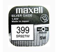 Maxell Silver Oxide 399 / SR927W Watch Battery