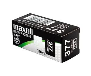 Maxell SR626SW, 1.5V Battery, Pack of 10