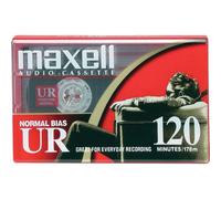 Maxell UR120 Audio Cassette x 2 (120 Minutes)