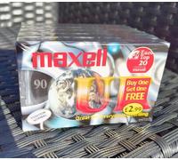 Maxell Blank Tapes UR90 Cassette New 6 Pack