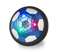 Maxesla Air Power Football Children's Toy, Rechargeable Hover Soccer Ball Football with LED Light Foam Bumpers Gifts, Indoor Outdoor Kids Air Soccer Game,18 cm