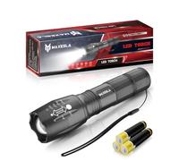 Maxesla LED Torch 2000 Lumens Gifts for Men Dad Kids, Zoomable Torches Led Super Bright Flashlight, Powerful Torches Battery Powered Water Resistant 5 Modes Mini Tactical Torch for Camping Xmas Gifts