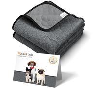 Maxetodo 2 Pack Extra Large 122x122cm Washable Puppy Pads - Premium Vet Bedding & Whelping Box Liner - Waterproof, Reusable Dog Pee Pad for Crate, Training & Incontinence, Non-Slip & Absorbent