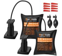 Maxetodo 2PCS Air Wedge Pump Up Bag - Dual Mode Door Lifter for Home & Car Repair Heavy Duty 771lbs Capacity Inflatable Air Wedge for Window Installation & Furniture Moving