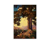 Maxfield Parrish Painters' Works（Hilltop）Printing Posters Print Photo Art Painting Canvas Home Decorative Bedroom Modern Decors Gifts 12x18inch(30x45cm)