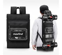 maxfind Professional Skateboard Backpack Waterproof Durable Multi-Functional Sports Bag for Electric Skateboard & Longboard, Commuting Travel Backpack with Adjustable Straps