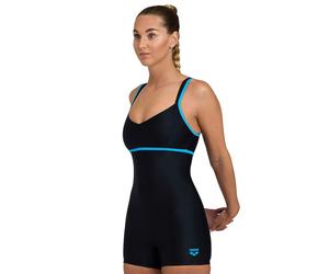 Maxfit Eco W Venus Pool Legsuit black/blue