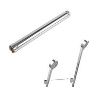 Maxforyou Straight 20cm Shower Arm Extension Universal G1/2" Handheld Shower Extra Hose Pipe for Shower Head and Hose Extension Arm, Lightweight Design