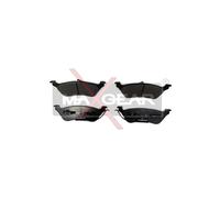 Brake pads Rear Axle 19-0646 MAXGEAR for CHRYSLER JEEP DODGE