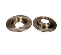 2x Brake disc Rear Axle solid 19-0733 MAXGEAR for MITSUBISHI VOLVO PROTON