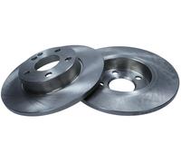 2x Brake disc solid 19-1224 MAXGEAR for MERCEDES-BENZ A-CLASS