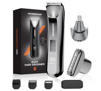 Maxgroom 3 in 1 ManScape Body Hair Trimmer Men (Gray)