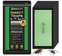 MaxGuard Extra Large Insect Traps (8 Traps) | Non-Toxic Extra Sticky Pre-Baited Glue Board, Trap & Kill Most Crawling Insects, Bugs, Spiders, Crickets, Scorpions, Cockroaches, Centipedes, Snakes.