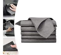 MAXHJX Thickened Magic Cleaning Cloth, Streak Free Reusable Microfiber Cleaning Rags, Glass Cleaning Magic Cloth, All-purpose Microfiber Cleaning Cloth Towels for Glass, Cars (5pcs)