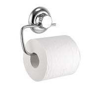 MaxHold No-Drilling/Suction Cup Toilet Paper Roll Holder - Vaccum System - Stainless Steel Never Rust - for Bathroom & Kitchen