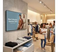 MAXHUB ND65CMB 65-inch 4K digital display 65-inch professional display for continuous digital signage, featuring 4K resolution, Android 14, 500 nits