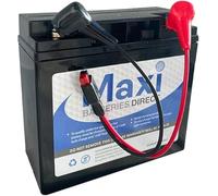 Maxi 12v x 20/22Ah Golf Battery & Torberry Leads (Powa'kaddy, Caddimatic, Fraser, Hillman Etc)