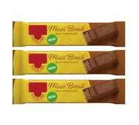 Maxi Break Milk Chocolate Bar, Gluten-Free, Wheat Free, 38g,Pack Of 3