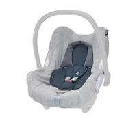 Maxi-Cosi Cabriofix Baby Car Seat Cover, Seat Protector, Breathable Summer Cover for Newborn Car seat, Keeps Car Seat Clean and Intact, 100% Cotton, Fresh Grey