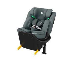 Maxi-Cosi Emerald S i-Size, 360 Swivel Car Seat, 0-12 Years 40-150cm, Multi-Age Baby Car Seat, Isofix 0-36 kg car seat, Rearfacing, 4 Recline Positions, G-Cell Side Impact Protection, Tonal Graphite