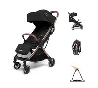 Maxi-Cosi Eva3 Baby Stroller, 0-4 Years, 0-22 kg, Baby Stroller, Lightweight & Compact, Flat Reclining Position, 3 Positions, Automatic One-Hand Folding Handle, Carrying Strap, Essential Black