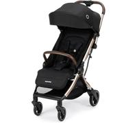 Maxi-Cosi Eva3 Compact Pushchair, 0-22 kg, Essential Black Champagne | Lightweight Baby Stroller (8.2 kg), 0-4 Years, Full Lie-Flat Position, 3 Recline Positions, Automatic Fold, Carry Strap