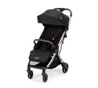 Maxi-Cosi Eva3 Pushchair, 0-4 Years, 0-22 kg, Baby Stroller, Lightweight & Compact Stroller, Full Lie-Flat Position, 3 Recline Positions, Automatic Fold, Carry Strap, Essential Black Champagne