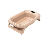 Maxi-COSI Indigo Foldable Baby Bath Tub, 0-4 Years, Spacious Toddler Bath Tub, Integrated HighSense Thermometer, Anti-Slip, Retractable Hanging Hook,
