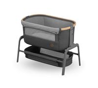 Maxi-Cosi Iora Co-Sleeper Crib, Foldable Baby Bedside Crib, 0?6 Months, max 9 kg, 4 Incline & 5 Height Positions, Easy Slide, Comfortable Mattress,