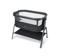 Maxi-Cosi Iora2 Co-Sleeping Bassinet, 0-6 Months (9 kg), Elegance Graphite | Foldable & Lightweight Baby Bedside Crib, 5 cm CloudCore Mattress, 5 Height Levels, 2 Smooth Gliding Wheels, Easy Slide