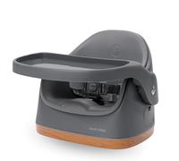 Maxi-Cosi Jay 2-in-1 Baby Booster Seat Dining Chair, 6 Months - 3 Years, 9-15 kg, Toddler Booster Seat for Dining Chair, Adjustable Tray, Easy to Clean, Compact Design, Spacious, Elegance Graphite