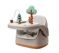 Maxi-Cosi Jay Plus 3-in-1 Portable Baby Highchair, 6 Months to 3 Years, Baby Floor Seat, Activity Tray with Adjustable Toys, Easy to Clean, Compact Design, Elegance Beige