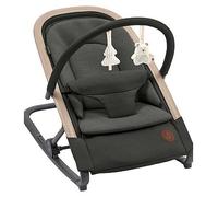 Maxi-Cosi Kori, 2-in-1 Ergonomic Baby Bouncer Chair with Toy Arch, 0-2 Years, up to 15 kg, Newborn Bouncer, 3 Recline Positions, Easy-in Harness, Lightweight & Compact, Newborn Pillow, Beyond Graphite