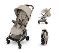 Maxi Cosi Lara Select Baby Puschair, 0-4 Years (0-22 kg), Edition Beige | Ultra-Compact & Lightweight Stroller (7 kg), 4 Recline Positions Including Lie-Flat, Automatic Fold, 5 kg Shopping Basket