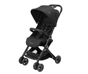 Maxi-Cosi Lara2, Lightweight Pushchair, 0-4 Years, 0-22 kg, Baby Stroller, Compact Stroller, 3 Reclinations, Total Reclination, Automatic Folding, Shoulder Strap, Essential Black