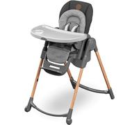 Maxi-Cosi Minla Evolutive Highchair, 0-60 kg, Essential Graphite | Baby High Chair, 0-14 Years, 9 Height Positions, 5 Recline Positions, 4 Tray Positions, Compact Fold, Adjustable Footrest