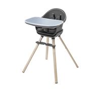 Maxi-Cosi Moa, 4-in-1 Highchair, 0-25 kg, Beyond Graphite | Evolutive Highchair, 6 Months-7 Years, Transforms to Booster Seat, Toddler Stool & Small Desk with Seat