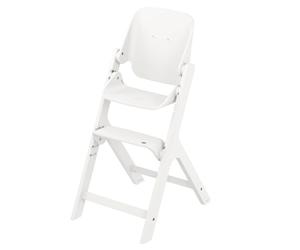 Maxi Cosi Nesta Wooden Highchair White Adjustable Feeding Seat Natural Wood New