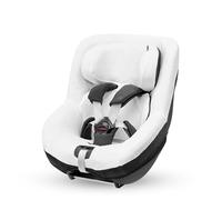 Maxi-Cosi Organic Cotton Car Seat Cover for Pearl 360, Mica (Eco), Mica 360 S (Comfort), Baby Car Seat Cover, Soft, Breathable and Moisture-Absorbing Material, Machine Washable, Natural White