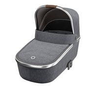 Maxi-Cosi Oria Carrycot, Comfortable Pushchair Carrycot, Lightweight and Easy to Lift, Compatible Strollers, Luxe Premium Design, Usable from Birth up to 6 Months, 0-9 kg, Twillic Grey