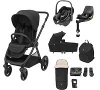 Maxi-Cosi Oxford + 9 Piece Complete Bundle - Twillic Black