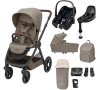 Maxi-Cosi Oxford+ 9 Piece Select Bundle, Twillic Truffle
