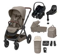 Maxi-Cosi Oxford 9-Piece Travel Systems-Brown