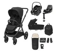 Maxi-Cosi Oxford+ Pebble 360 Car Seat 9 Piece Bundle - Black