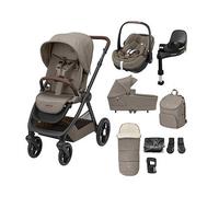 Maxi-Cosi Oxford+ Pushchair, Pebble 360 Pro, Familyfix 360 Pro and Accessories Travel System Truffle