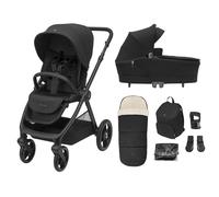 Maxi-Cosi Oxford+ Sense Carrycot Pushchair Bundle - Black