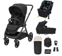 Maxi-Cosi Oxford+ Stroller+Emerald 360 S Car Seat Bundle, 0-4 Y., Black