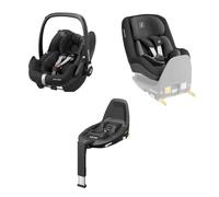 Maxi-Cosi Pebble Pro & Pearl Pro² Car Seat, FamilyFix 3 Bundle, 0-4 Years